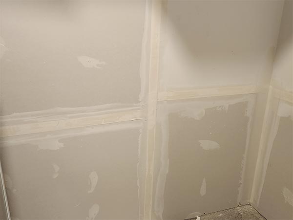 Sheetrock Installation Project
